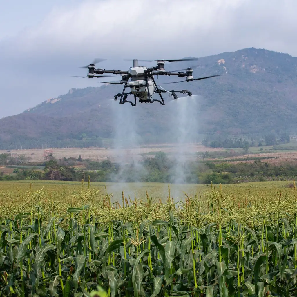 Nawożenie i wysiew dronem